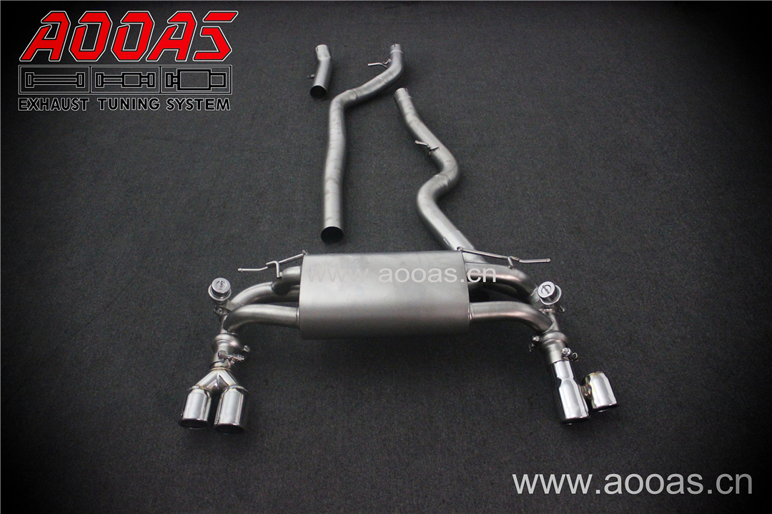 BMW 3 Series GT 4 Series WIth MT/MP/Factory Bumper All SS304 / Valvetronic Catback System